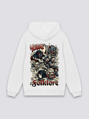 Sudadera folclore yokai bosques estampado japonés oversize