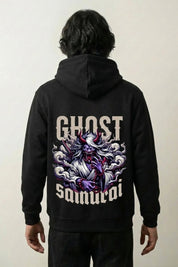 Sudadera Ghost Samurai - ゴースト sudadera japonesa llevada estilo streetwear japonés Ropa Japonesa