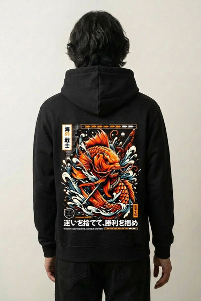Sudadera gráfica japonesa - ランチュウ