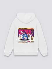 Sudadera Harajuku personajes funky estampado japonés oversize