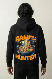 Sudadera ramen hunter estampado japonés oversize Ropa Japonesa