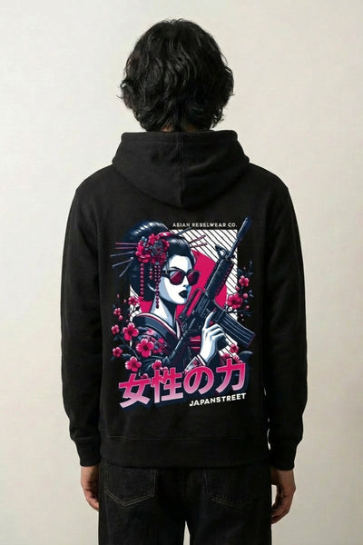 Sudadera japonesa Geisha armada - アーバン