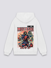 Sudadera samurái ukiyo-e estampado japonés oversize