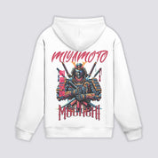 Sudadera Miyamoto Musashi - 二刀流 — Blanco