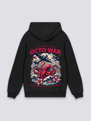 Sudadera pulpo japonés octo war estampado japonés oversize