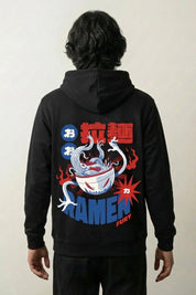 Sudadera ramen fury dragón estampado japonés oversize Ropa Japonesa