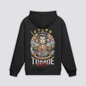 Sudadera Tomoe Gozen - 女武者 — Negro