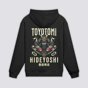 Sudadera Toyotomi Hideyoshi - 天下統一 — Negro