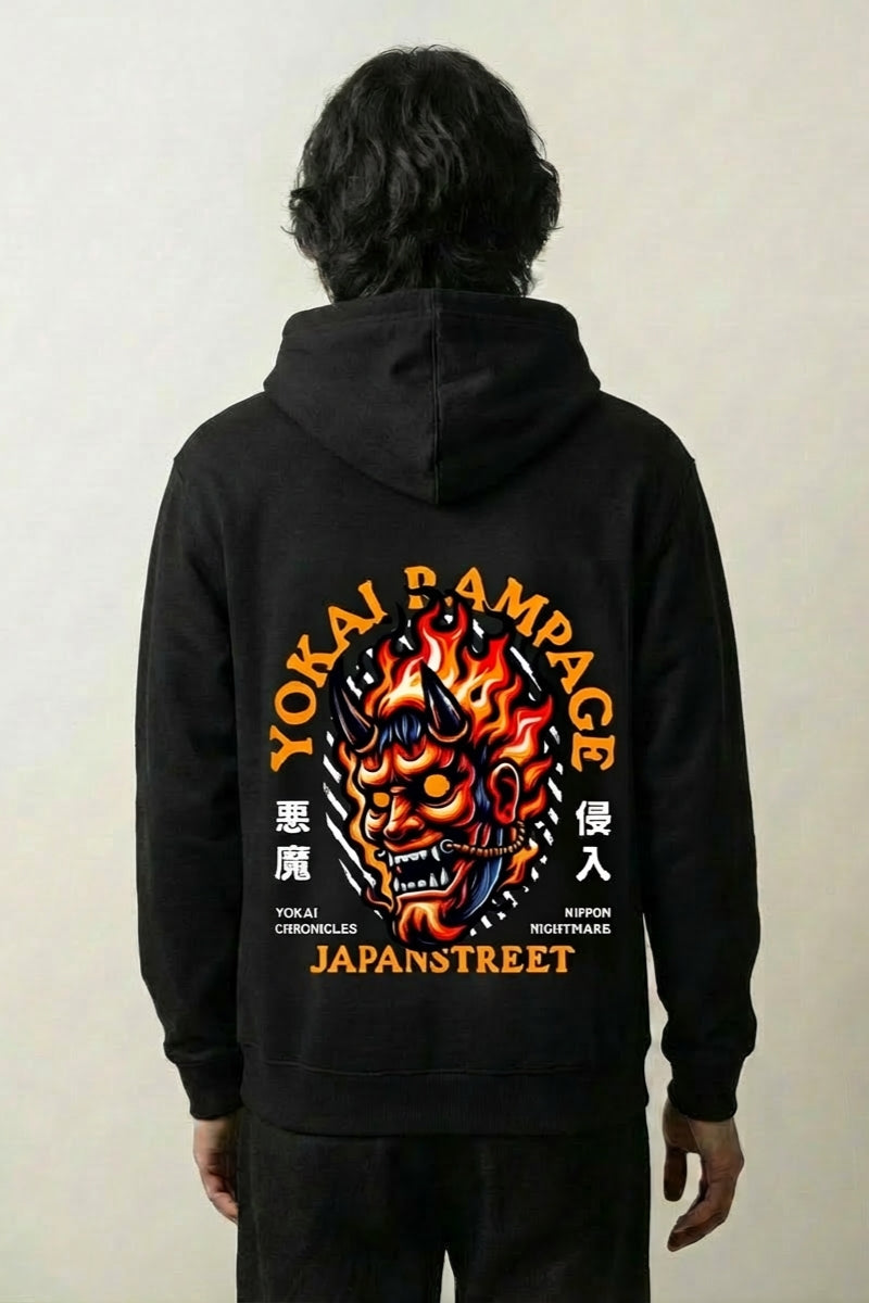 Sudadera Yokai - ようかい sudadera japonesa llevada estilo streetwear japonés Ropa Japonesa