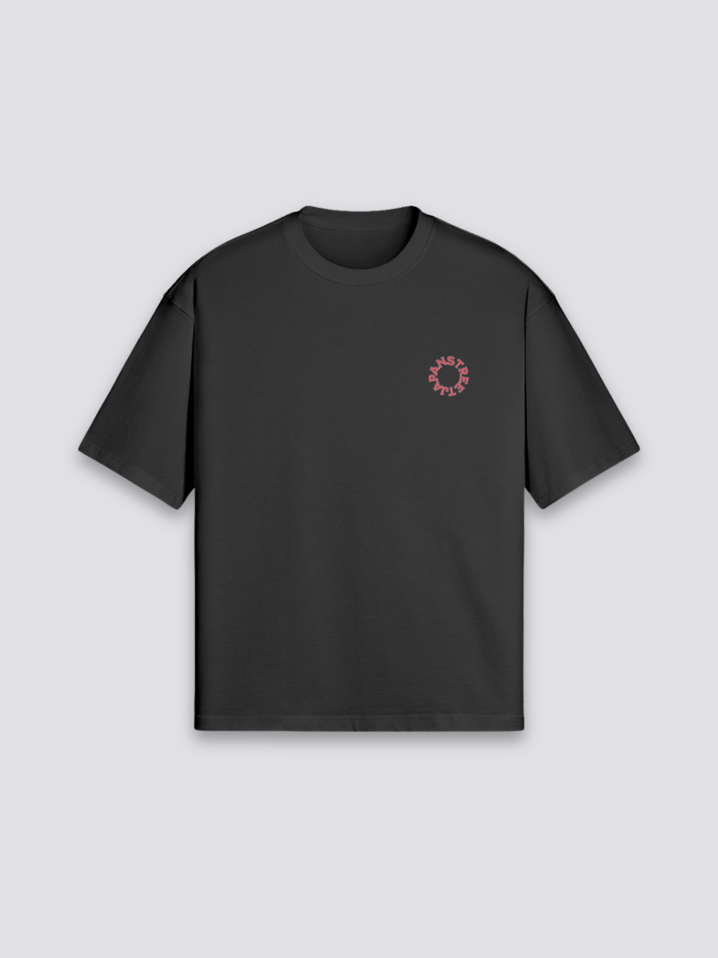 Camiseta geisha y samurái estampado japonés oversize
