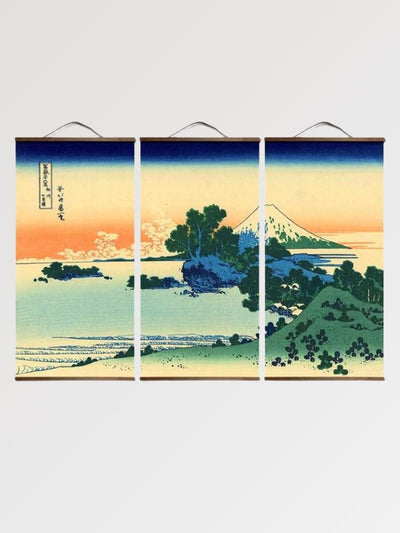 Tríptico japonés 'Aka Machi'