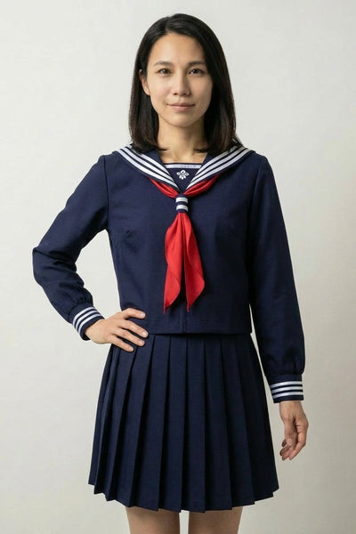Uniforme Escolar Japonés Marino 'Aoi'