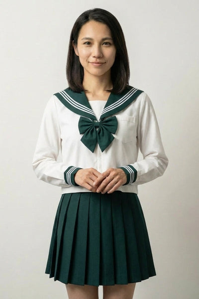 Uniforme Escolar Japonés Verde 'Midori'