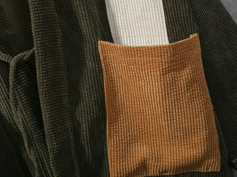 Chaqueta kimono de terciopelo 'Akidori'