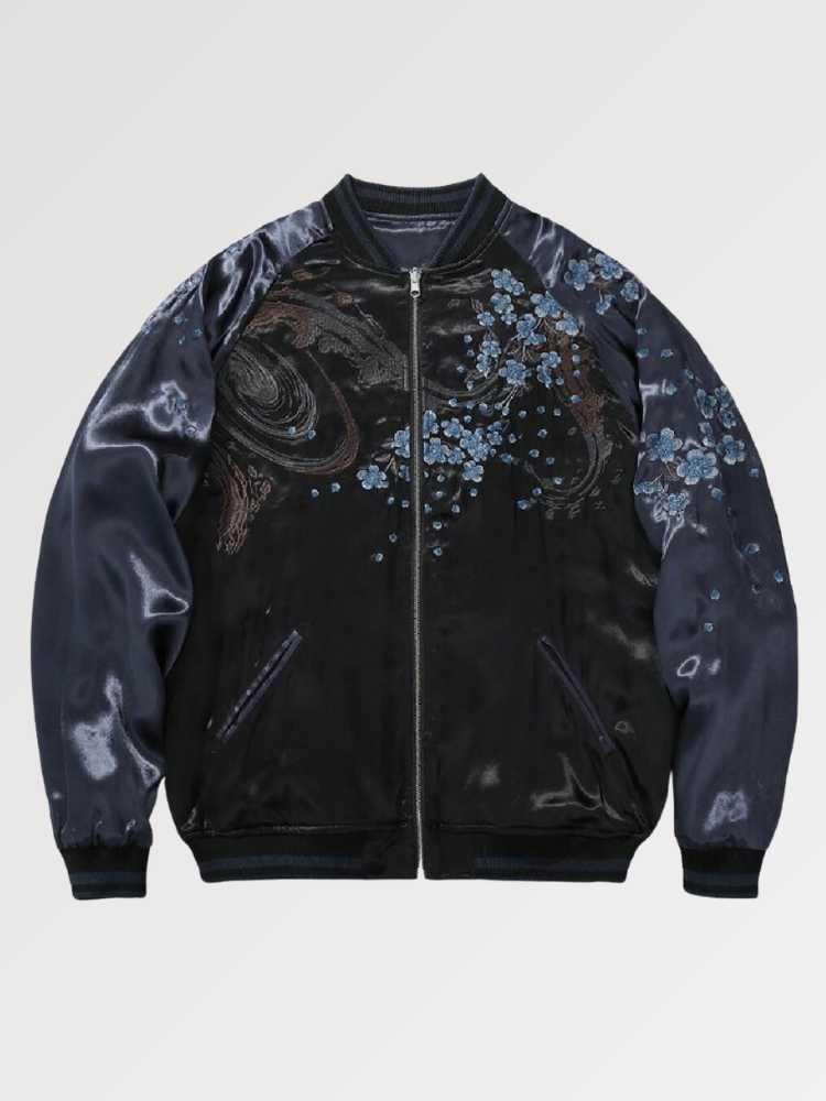 Chaqueta Vintage Sukajan 'Japan Tiger'