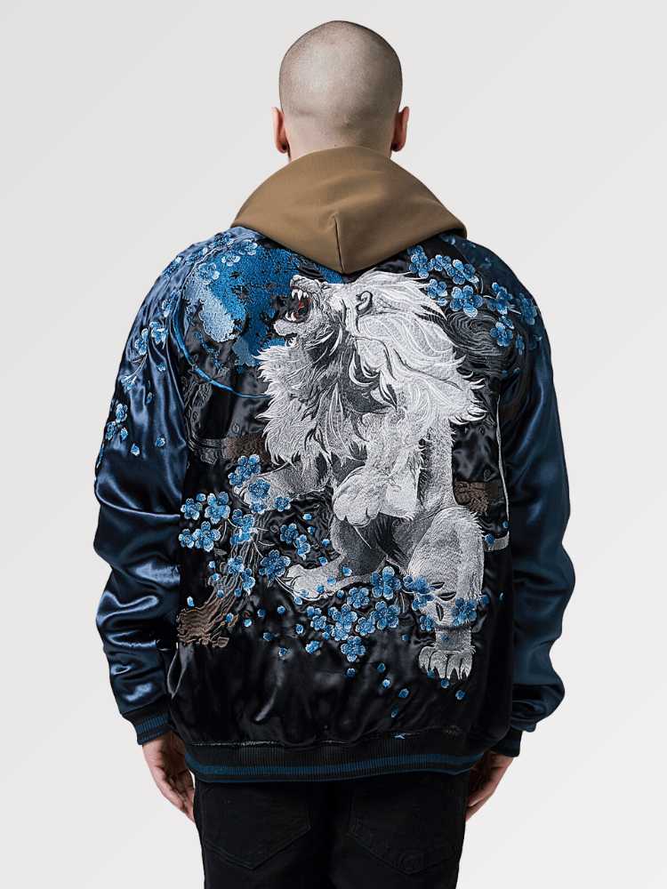 Chaqueta Vintage Sukajan 'Japan Tiger'