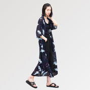 Bata kimono transparente para mujer 'Yuna'